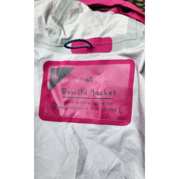 Trew BeWild Jacket Womens Waterproof Hooded Rain Snowboard Ski Windbreaker - Picture 2 of 13